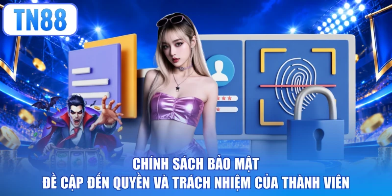Chính sách bảo mật đề cập đến quyền và trách nhiệm của thành viên